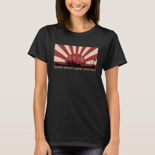 Japans Vliegdekschip Akitsu Maru Rijzende Zon V T-shirt