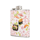 Japans voedsel: Sushi Pattern 2 Heupfles (Links)