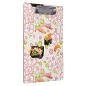 Japans voedsel: Sushi Pattern 2 Klembord (Rechts)