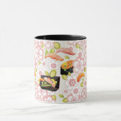 Japans voedsel: Sushi Pattern 2 Mok (Midden)