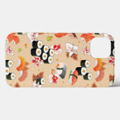 Japans voedsel: Sushi Pattern 3 Case-Mate iPhone Case (Achterkant (horizontaal))