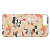 Japans voedsel: Sushi Pattern 3 Case-Mate iPhone Case (Achterkant (Horizontaal))