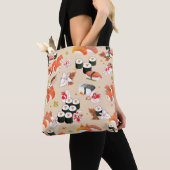 Japans voedsel: Sushi Pattern 3 Draagtas (Dichtbij)