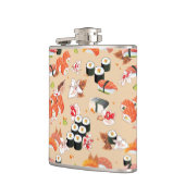 Japans voedsel: Sushi Pattern 3 Heupfles (Links)