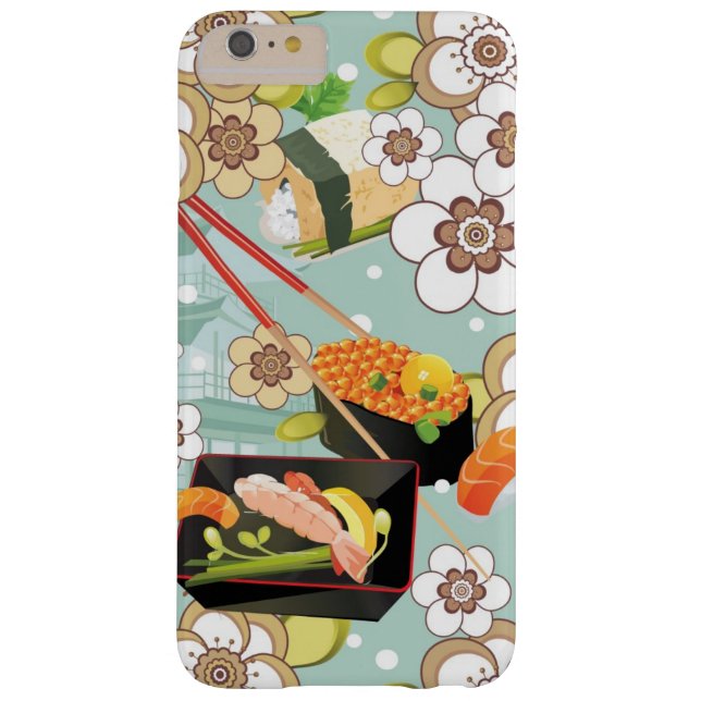 Japans voedsel: Sushi Pattern 4 Case-Mate iPhone Case (Achterkant)