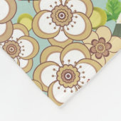 Japans voedsel: Sushi Pattern 4 Fleece Deken (Hoek)