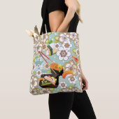 Japans voedsel: Sushi Pattern 4 Tote Bag (Dichtbij)