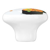 Japans voedsel: Sushi Pattern Keramische Knop (Zijkant)