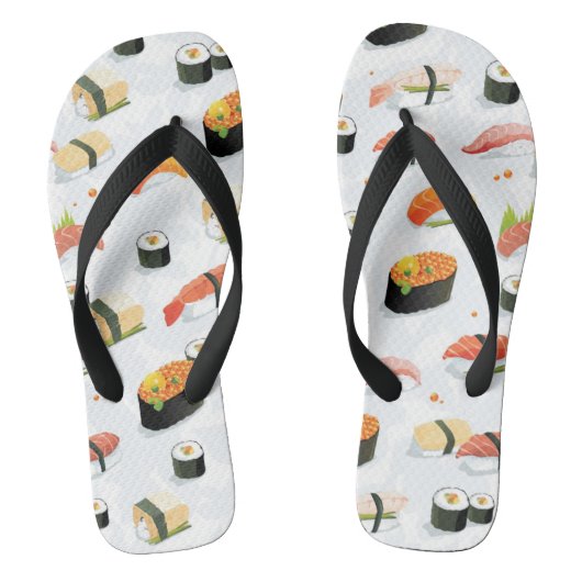 Japans voedsel: Sushi Pattern Teenslippers (Voetbed)