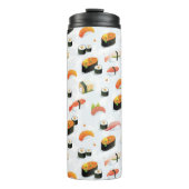 Japans voedsel: Sushi Pattern Thermosbeker (Voorkant)