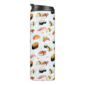Japans voedsel: Sushi Pattern Thermosbeker (Geroteerd rechts)