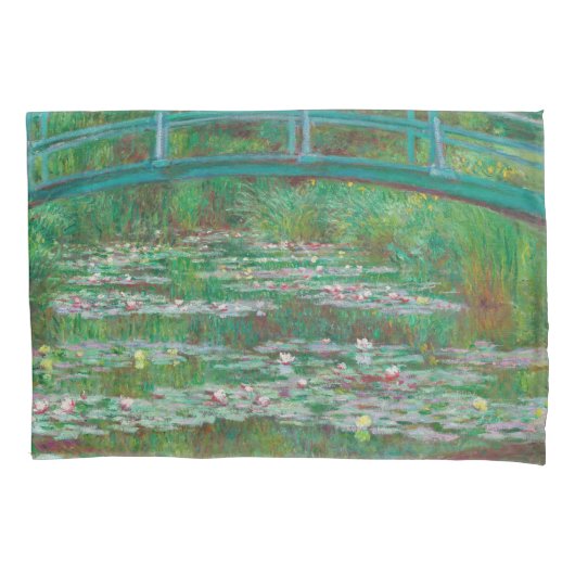 Japans voetganger Claude Monet Impressionist Kussensloop (Voorkant)