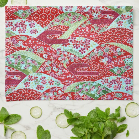 Japans wasbakje, sieraden theedoek (Gevouwen)