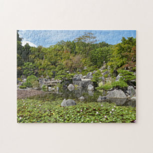 Japans water Lily Garden Natuur Pond Foto Legpuzzel