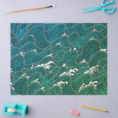 JAPANS WAVE PATTERN-weefselpapier Tissuepapier (Craft)