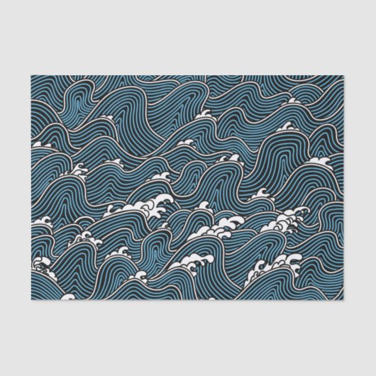 JAPANS WAVE-weefsel Tissuepapier (Voorkant)