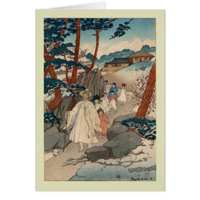 Japans Woodblock (Voorkant)