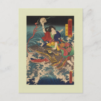 Japans Woodblock Briefkaart