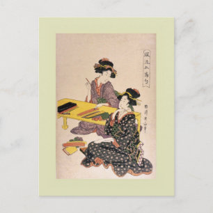 Japans Woodblock Briefkaart
