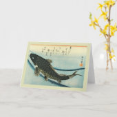 Japans Woodblock Kaart (Gele Bloem)