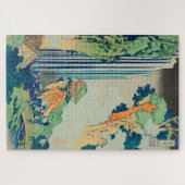 Japans Woodblock Ono Waterfall Kisokaido Legpuzzel (Horizontaal)