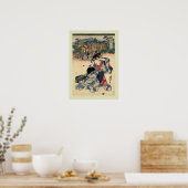 Japans Woodblock Poster (Keuken)