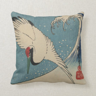 Japans Woodblock Print Afbeelding Pillow Kussen