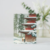 Japans Woodlock Briefkaart (Staand voorkant)