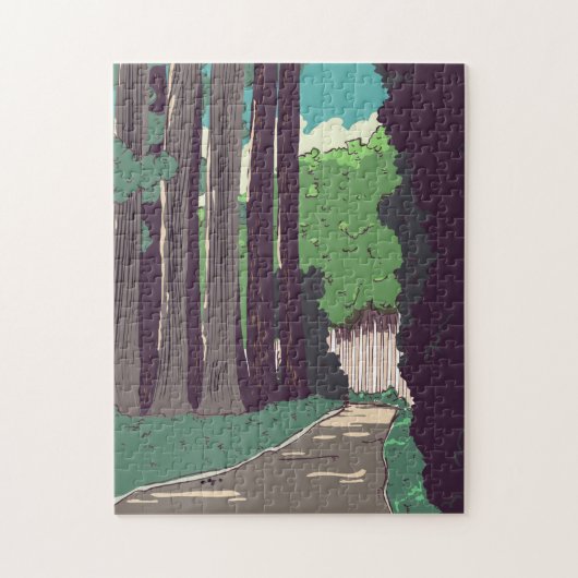 Japans Woud Legpuzzel (Verticaal)