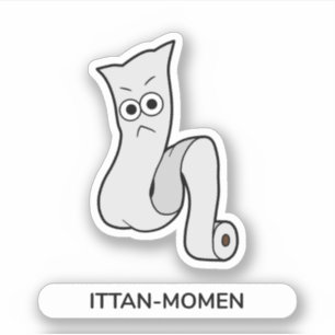 Japans Yokai doek Ittan-momen Sticker