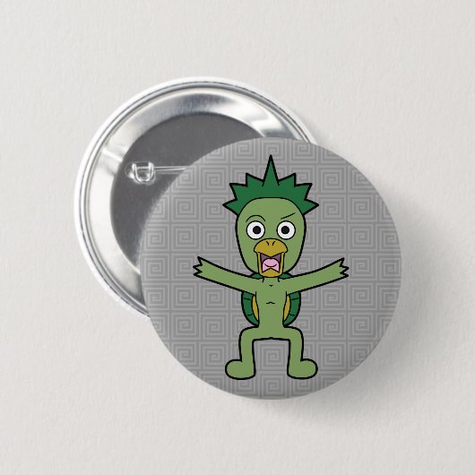 Japans Yokai Gawappa Ronde Button 5,7 Cm (Voorkant /achterkant)