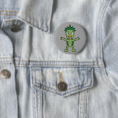 Japans Yokai Gawappa Ronde Button 5,7 Cm (In situ)