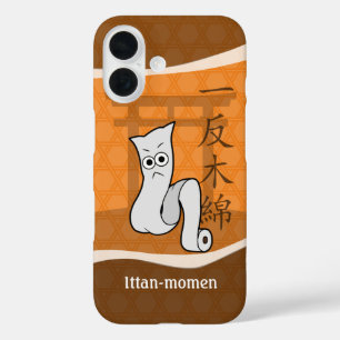 Japans Yokai Ittan-momen iPhone 16 Hoesje