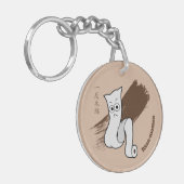 Japans Yokai Ittan-momen Sleutelhanger (Voorkant Links)