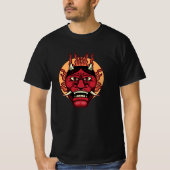 Japans Yokai Kanji Japans Tattoo Fine Art T-shirt (Voorkant)