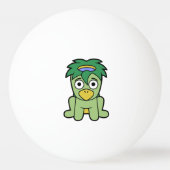 Japans Yokai Kappa Pingpongballen (Achterkant)