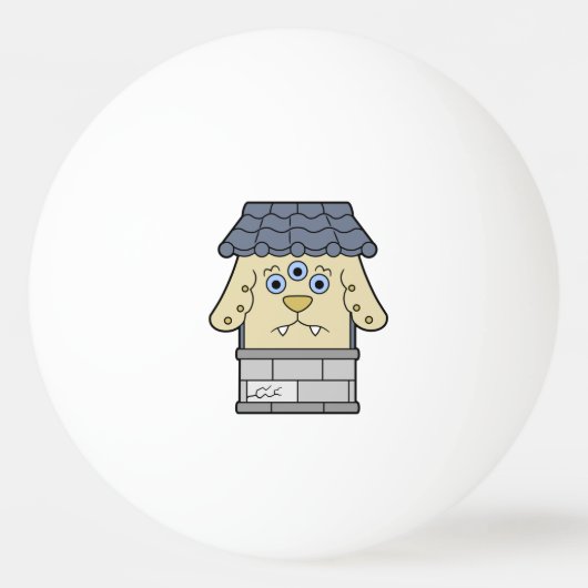 Japans Yokai Nurikabe Pingpongballen (Voorkant)
