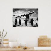 Japans Zee Plane Poster (Keuken)