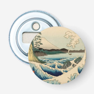 Japans Zee van Satta Hiroshige Art Button Flesopener