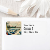 Japans Zee van Satta Hiroshige Art Etiket (Insitu)