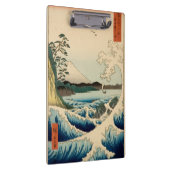 Japans Zee van Satta Hiroshige Art Klembord (Rechts)