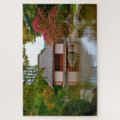 Japans Zen Garden Hamburg Duitsland. Legpuzzel (Verticaal)