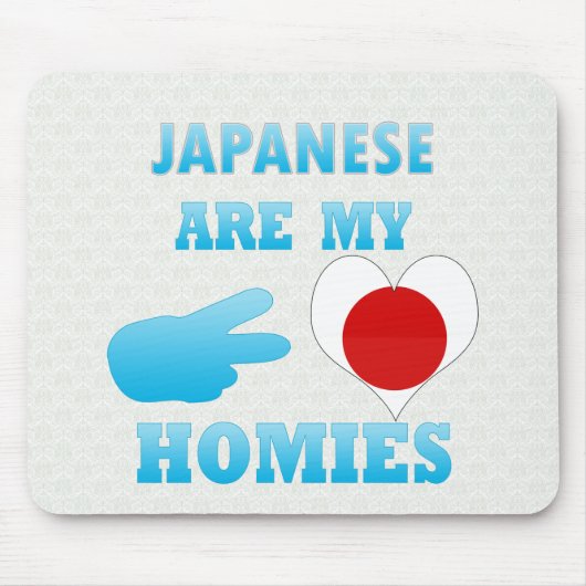 Japans zijn mijn homies muismat (Voorkant)