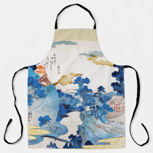 Japans zonnegerlandschap, Kuniyoshi, Ukiyo-e Schort