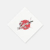 Japans zwaard Japan Kendo Katana Ninja Samurai Gi Servet (Hoek)