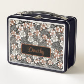 Japans zwart-wit flessenpatroon op maat (Voorkant)