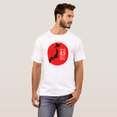 Japanse aardbeving t-shirt (Voorkant volledig)