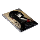 japanse anime queen notitieboek (Rechterzijde)