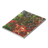 Japanse apel in het najaar notitieblok (Gedraaid)