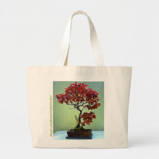 Japanse aple grote tote bag